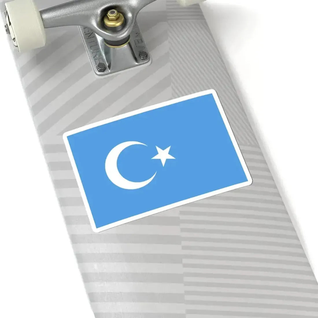 Kokbayraq flag (China) STICKER Vinyl Kiss-Cut Decal - The Sticker Space