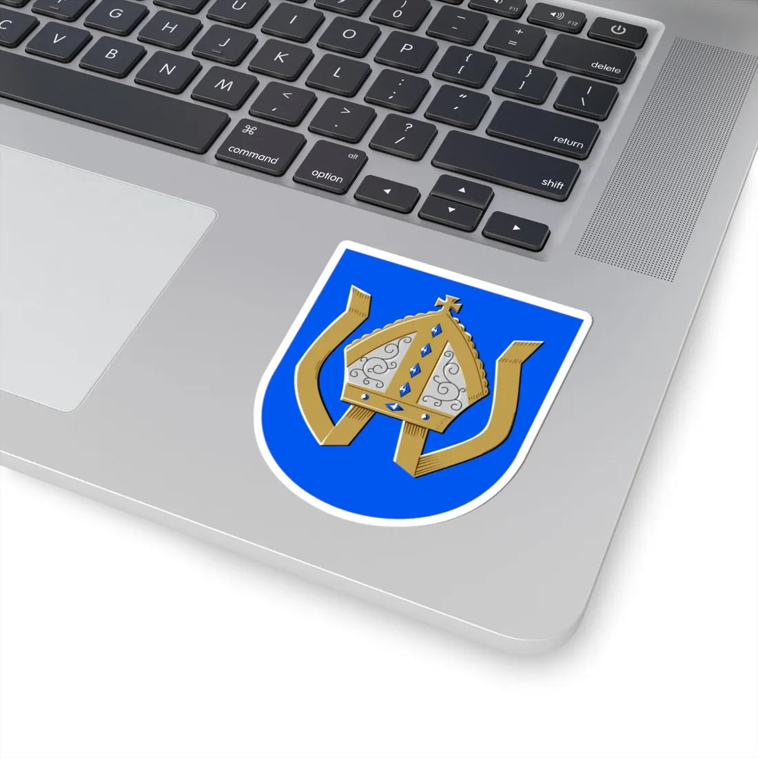 Kokemäki.vaakuna (Finland) (Coat of Arms) STICKER Vinyl Kiss-Cut Decal - The Sticker Space