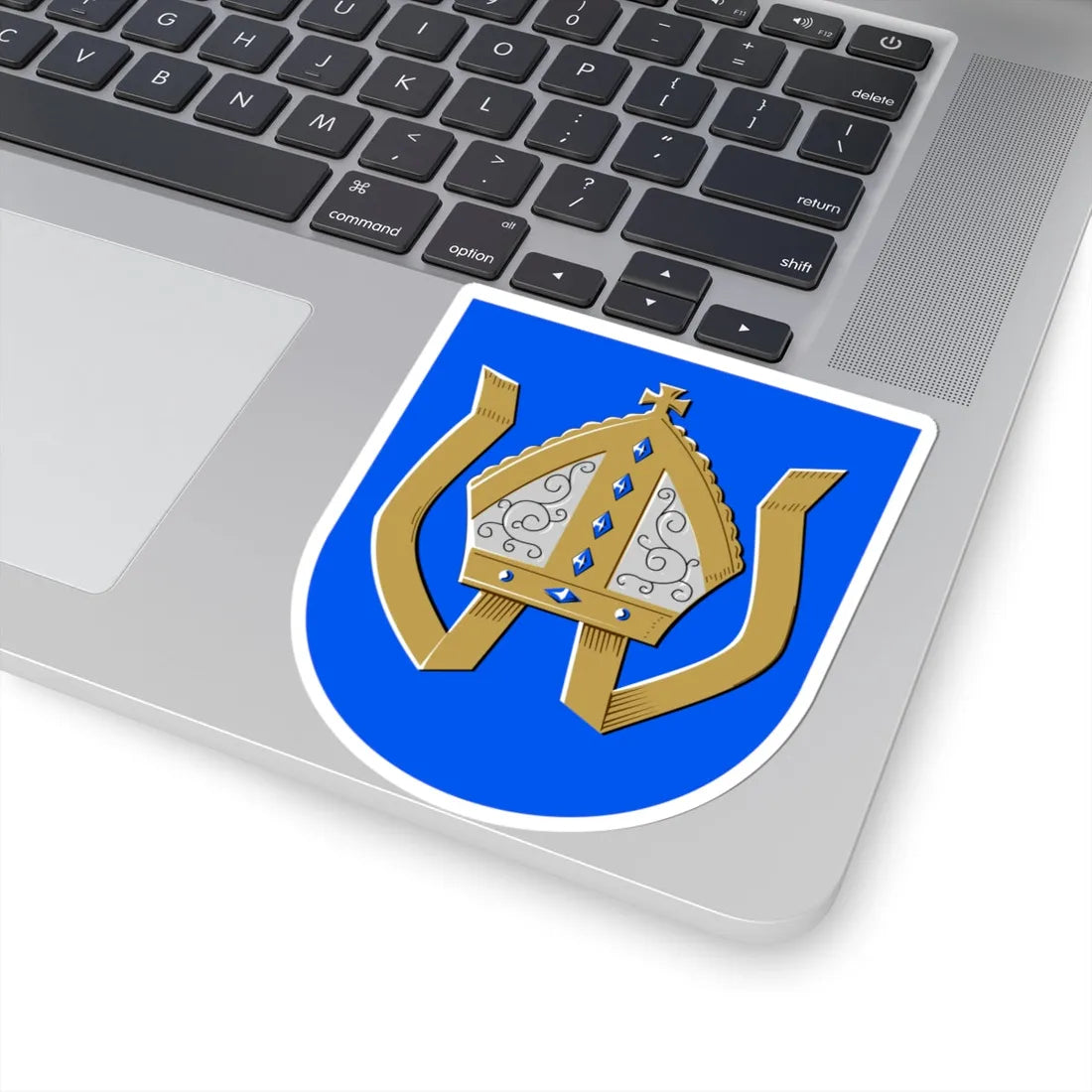 Kokemäki.vaakuna (Finland) (Coat of Arms) STICKER Vinyl Kiss-Cut Decal - The Sticker Space