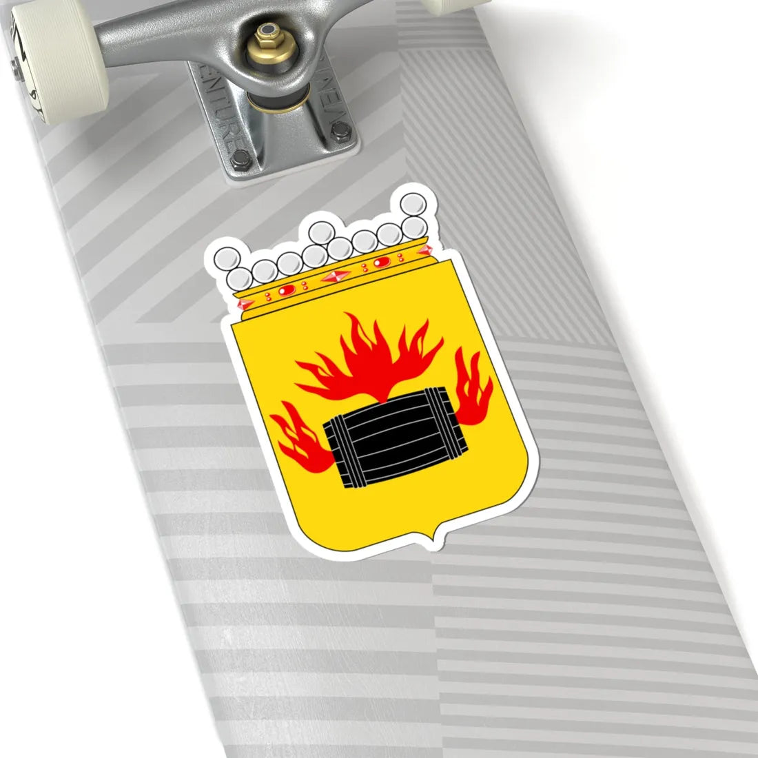 Kokkola.vaakuna (Finland) (Coat of Arms) STICKER Vinyl Kiss-Cut Decal - The Sticker Space