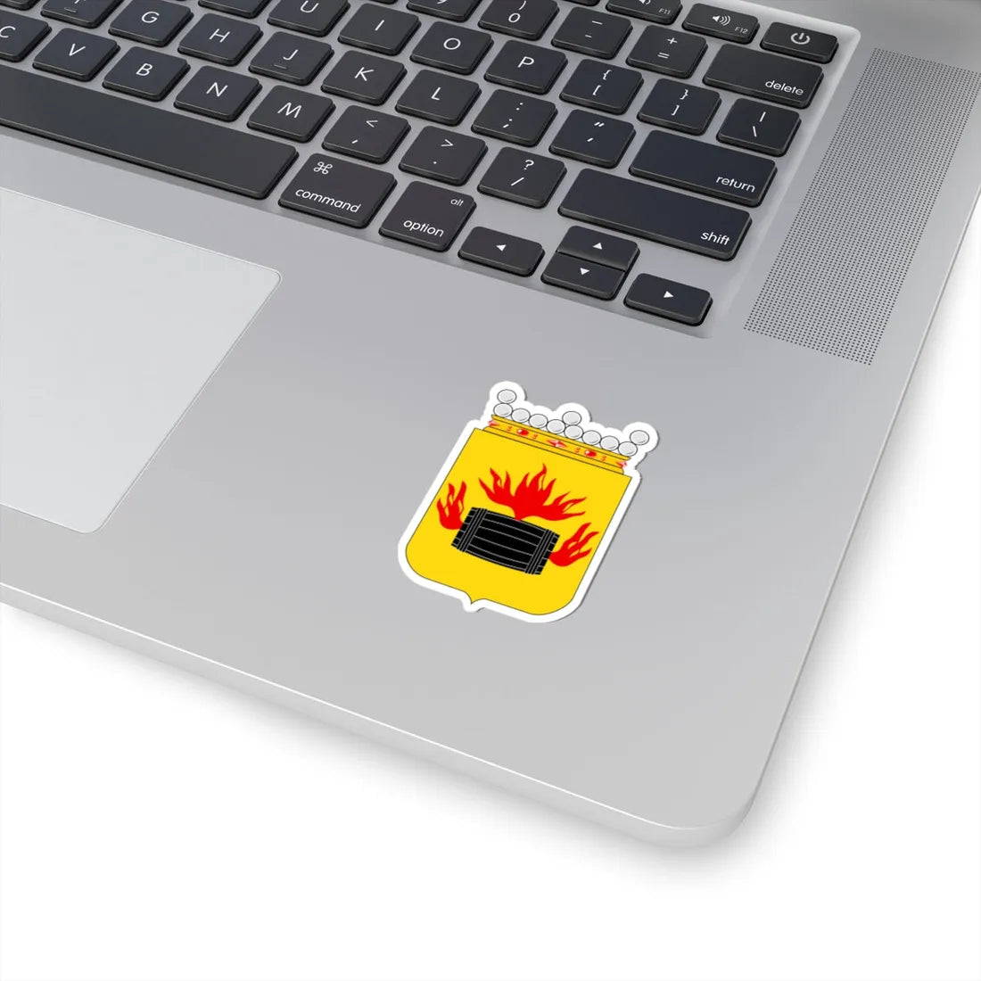 Kokkola.vaakuna (Finland) (Coat of Arms) STICKER Vinyl Kiss-Cut Decal - The Sticker Space
