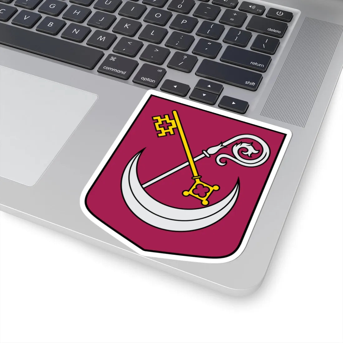 Kokneses pagasts COA (Latvia) (Coat of Arms) STICKER Vinyl Kiss-Cut Decal - The Sticker Space
