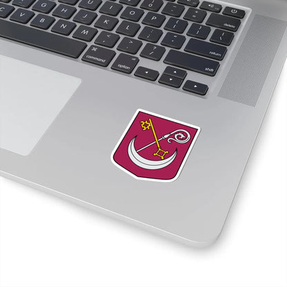 Kokneses pagasts COA (Latvia) (Coat of Arms) STICKER Vinyl Kiss-Cut Decal - The Sticker Space