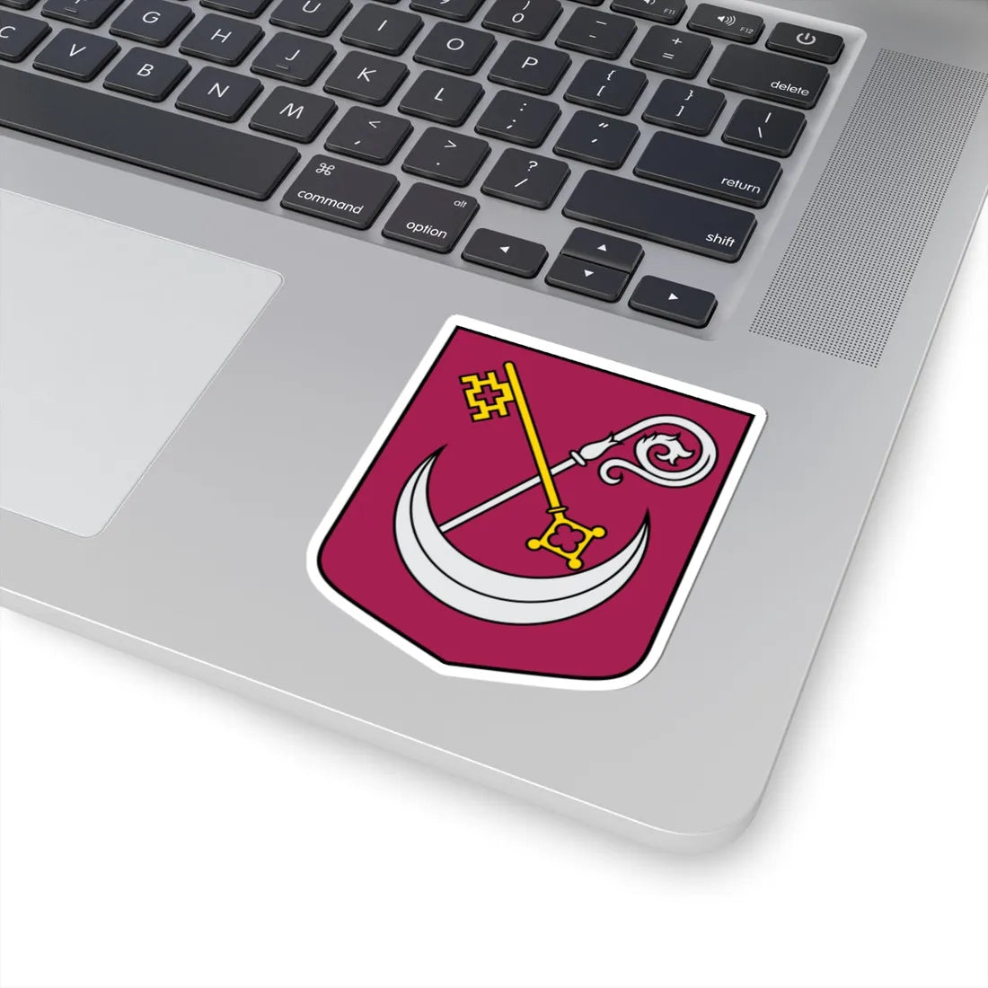 Kokneses pagasts COA (Latvia) (Coat of Arms) STICKER Vinyl Kiss-Cut Decal - The Sticker Space