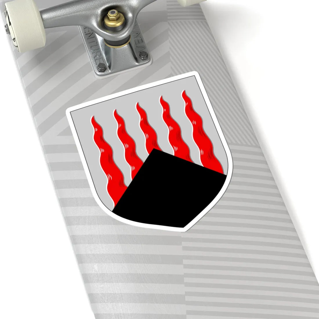 Kolari.vaakuna (Finland) (Coat of Arms) STICKER Vinyl Kiss-Cut Decal - The Sticker Space