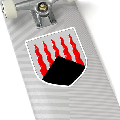 Kolari.vaakuna (Finland) (Coat of Arms) STICKER Vinyl Kiss-Cut Decal - The Sticker Space