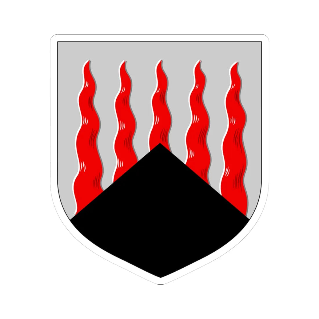 Kolari.vaakuna (Finland) (Coat of Arms) STICKER Vinyl Kiss-Cut Decal - The Sticker Space