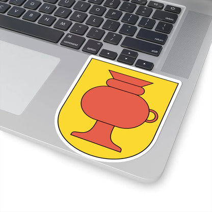 Kollbrunn coat of arms (Switzerland) (Coat of Arms) STICKER Vinyl Kiss-Cut Decal - The Sticker Space
