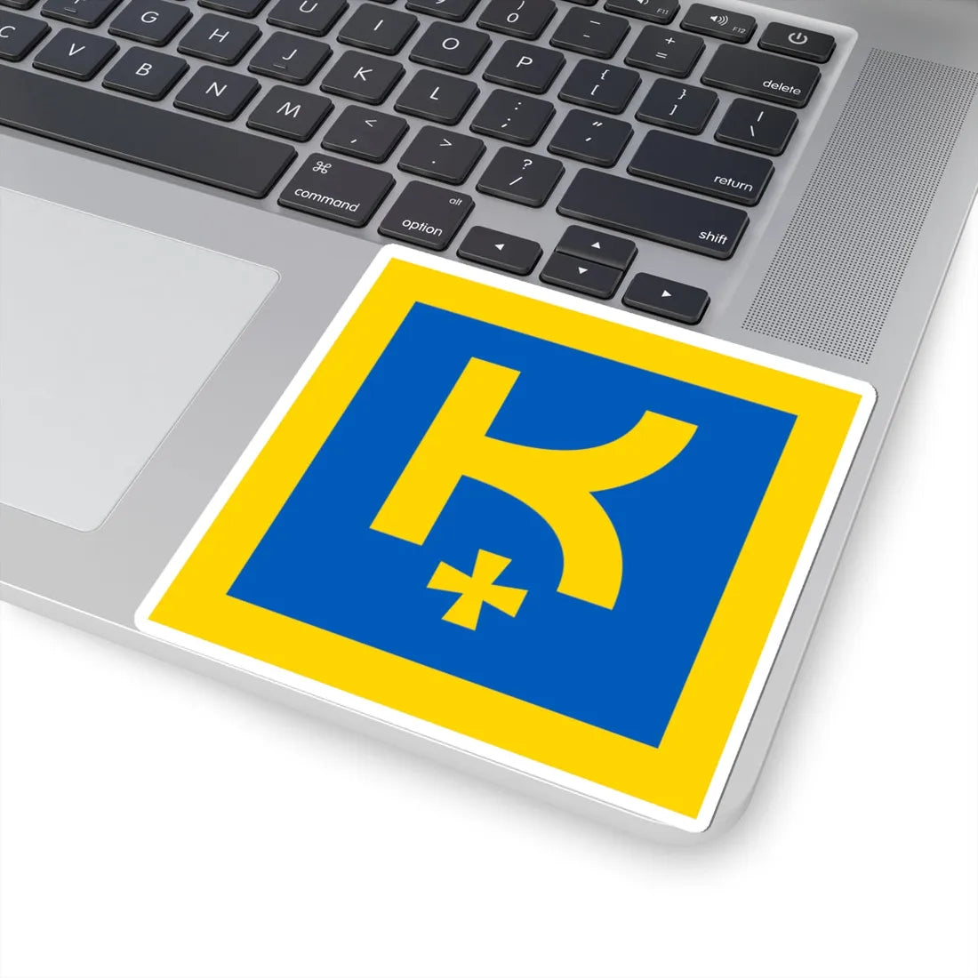 Komarno flag (Ukraine) STICKER Vinyl Kiss-Cut Decal - The Sticker Space