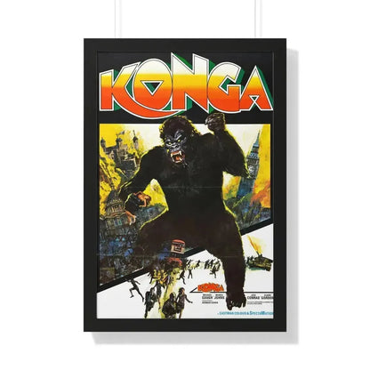 KONGA (2) 1961 - Framed Movie Poster 20" x 30" Black - The Sticker Space