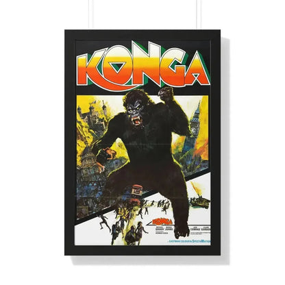 KONGA (2) 1961 - Framed Movie Poster - The Sticker Space