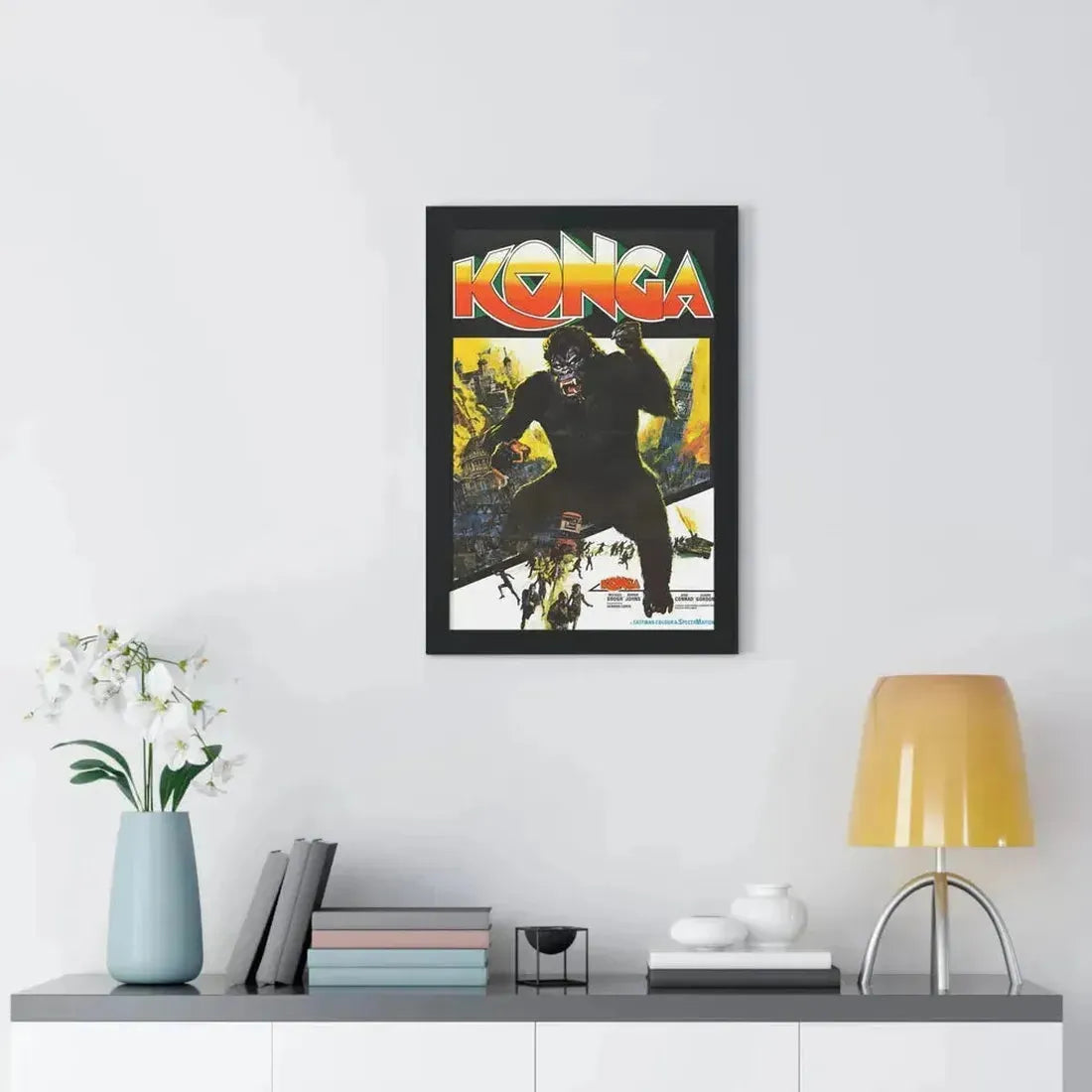 KONGA (2) 1961 - Framed Movie Poster - The Sticker Space