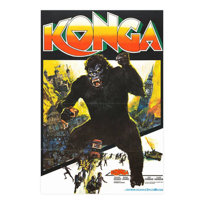 KONGA (2) 1961 - Paper Movie Poster-24″ x 36″ (Vertical)-The Sticker Space
