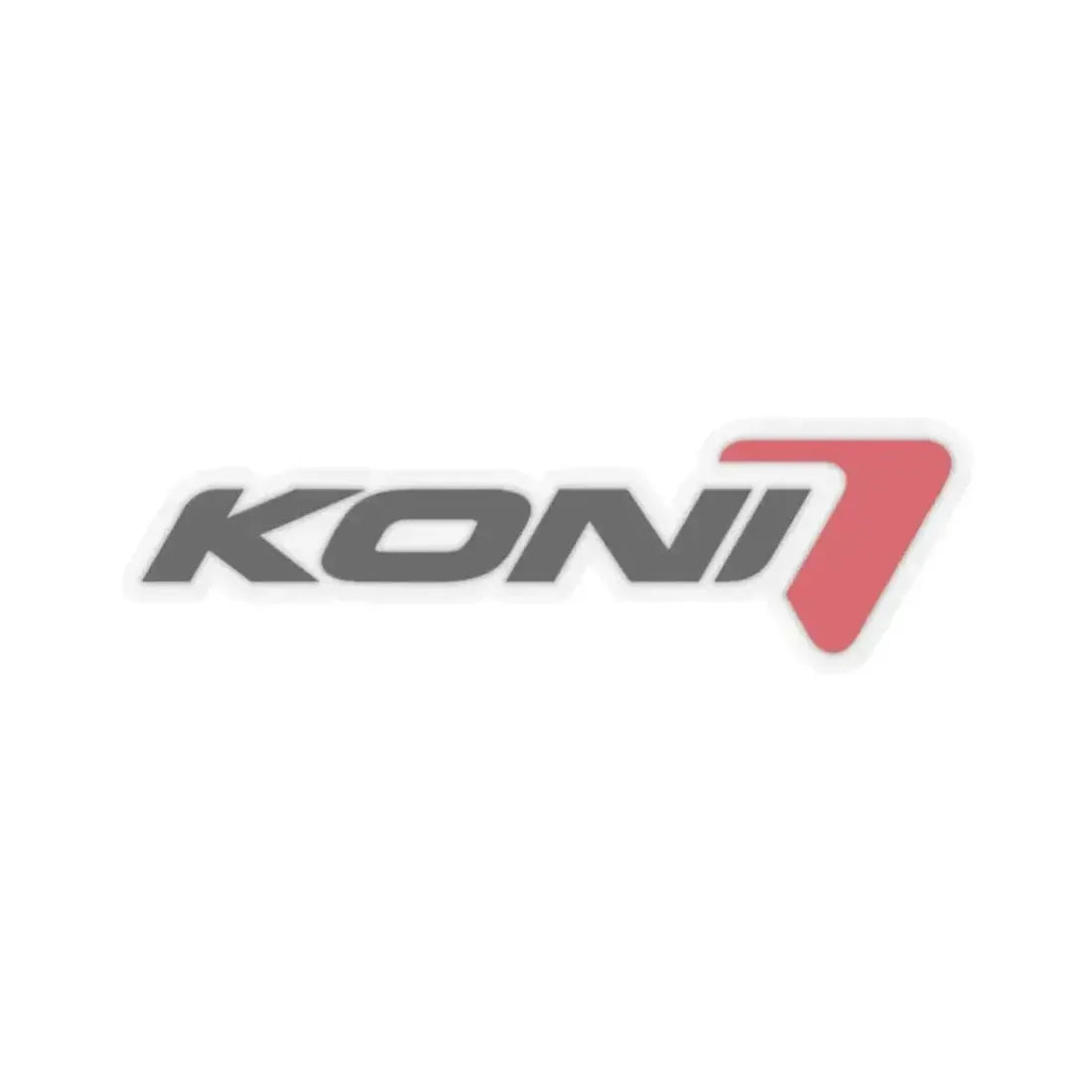 Koni Group (Sport & Tuning Shocks) (Logo) STICKER Vinyl Kiss-Cut Decal 2 Inch Transparent - The Sticker Space