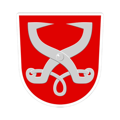 Konnevesi.vaakuna (Finland) (Coat of Arms) STICKER Vinyl Kiss-Cut Decal 4 Inch White - The Sticker Space