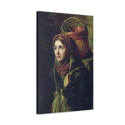 Konstantin Makovsky (1839-1915) Herring Dish - 1867 - Canvas Wall Art - The Sticker Space