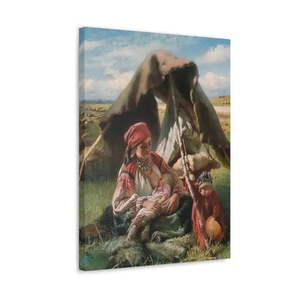 Konstantin Makovsky (1839-1915) Reaper - Canvas Wall Art - The Sticker Space