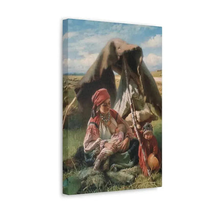 Konstantin Makovsky (1839-1915) Reaper - Canvas Wall Art - The Sticker Space
