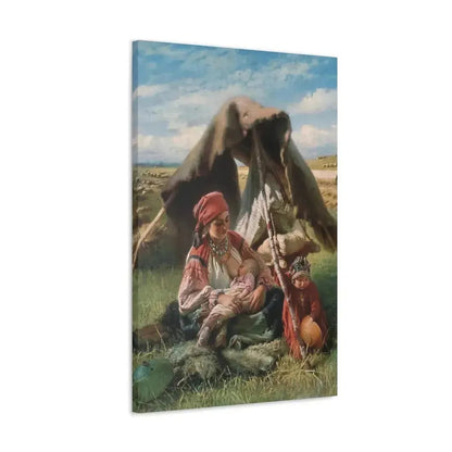 Konstantin Makovsky (1839-1915) Reaper - Canvas Wall Art - The Sticker Space