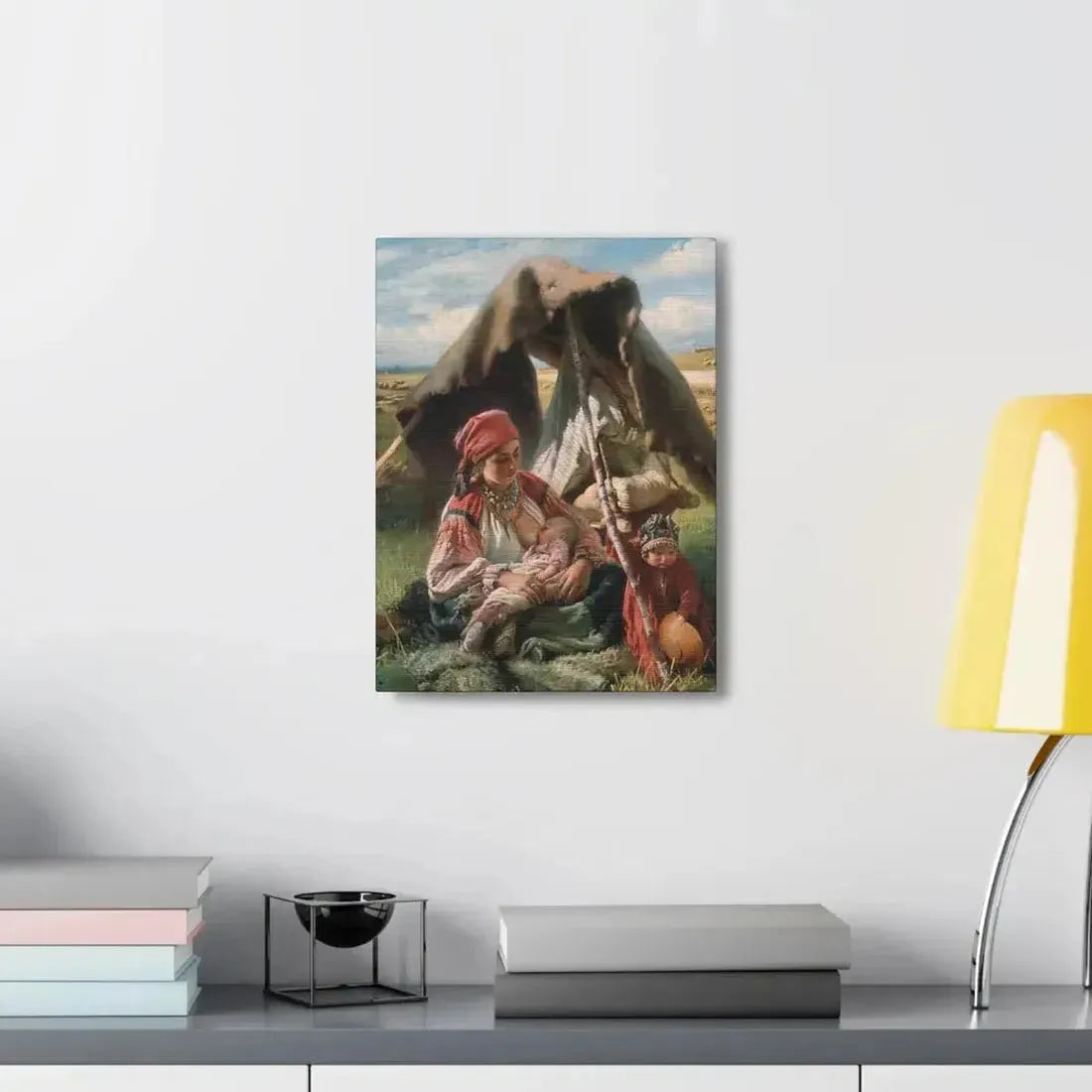 Konstantin Makovsky (1839-1915) Reaper - Canvas Wall Art - The Sticker Space