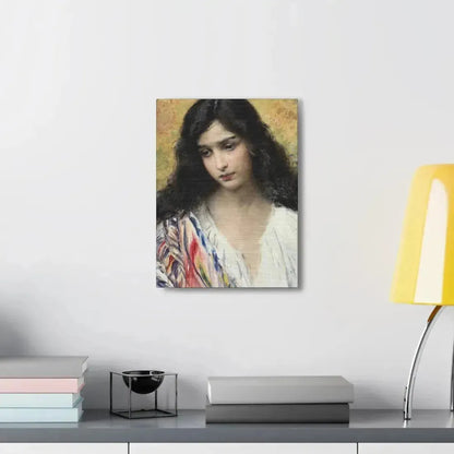 Konstantin Makovsky (1839-1915) Russian Beauty - Canvas Wall Art - The Sticker Space
