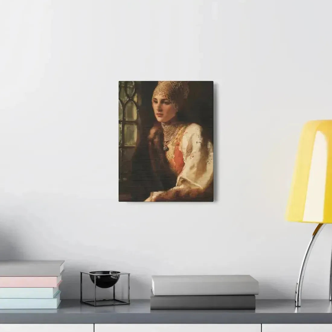 Konstantin Makovsky (1839-1915) The Boyarina - Canvas Wall Art - The Sticker Space