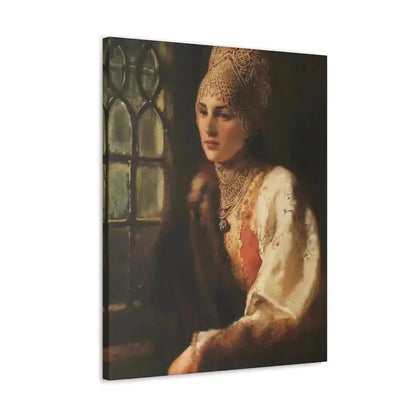 Konstantin Makovsky (1839-1915) The Boyarina - Canvas Wall Art - The Sticker Space