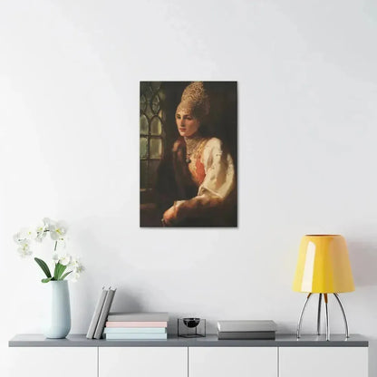 Konstantin Makovsky (1839-1915) The Boyarina - Canvas Wall Art - The Sticker Space