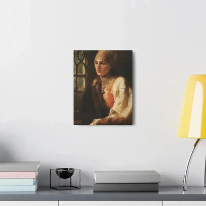 Konstantin Makovsky (1839-1915) The Boyarina - Canvas Wall Art - The Sticker Space