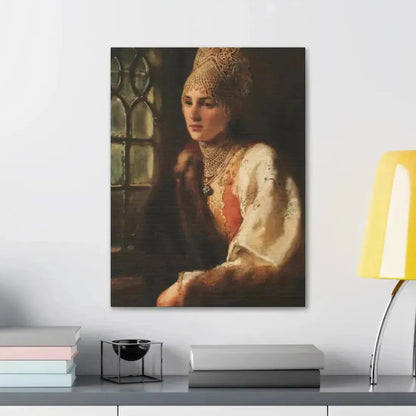 Konstantin Makovsky (1839-1915) The Boyarina - Canvas Wall Art - The Sticker Space