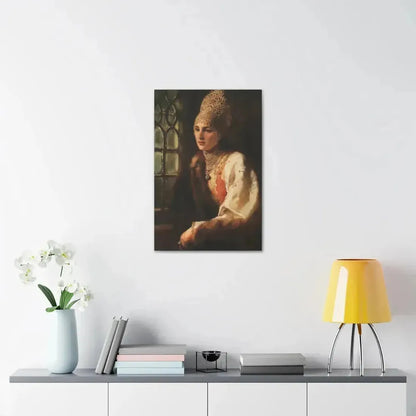 Konstantin Makovsky (1839-1915) The Boyarina - Canvas Wall Art - The Sticker Space