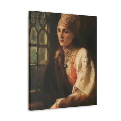 Konstantin Makovsky (1839-1915) The Boyarina - Canvas Wall Art - The Sticker Space