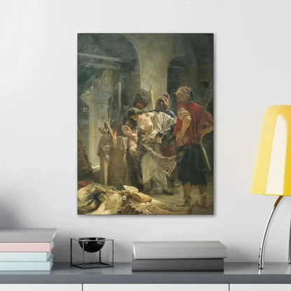 Konstantin Makovsky (1839-1915) The Bulgarian Martyresses - Canvas Wall Art - The Sticker Space