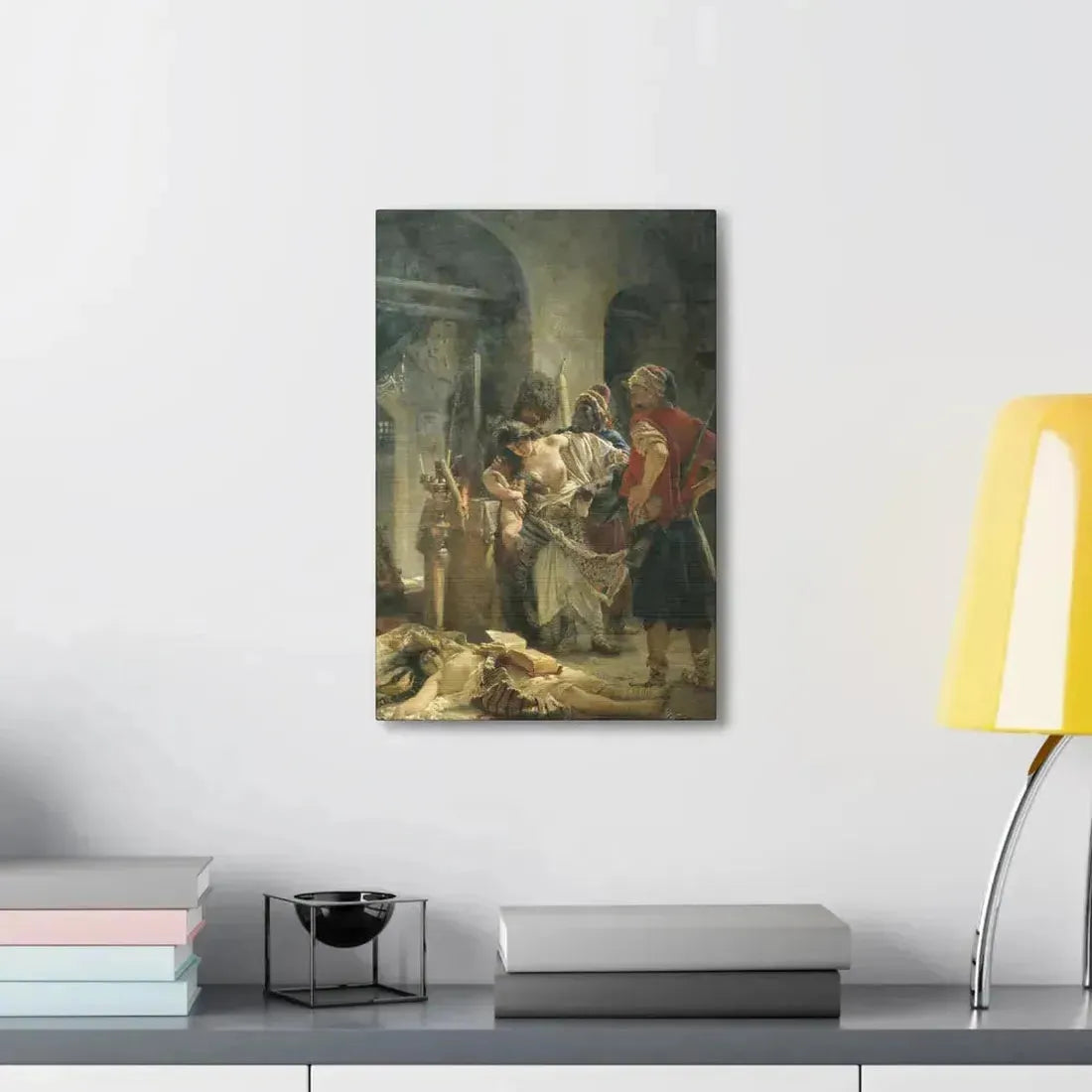 Konstantin Makovsky (1839-1915) The Bulgarian Martyresses - Canvas Wall Art - The Sticker Space