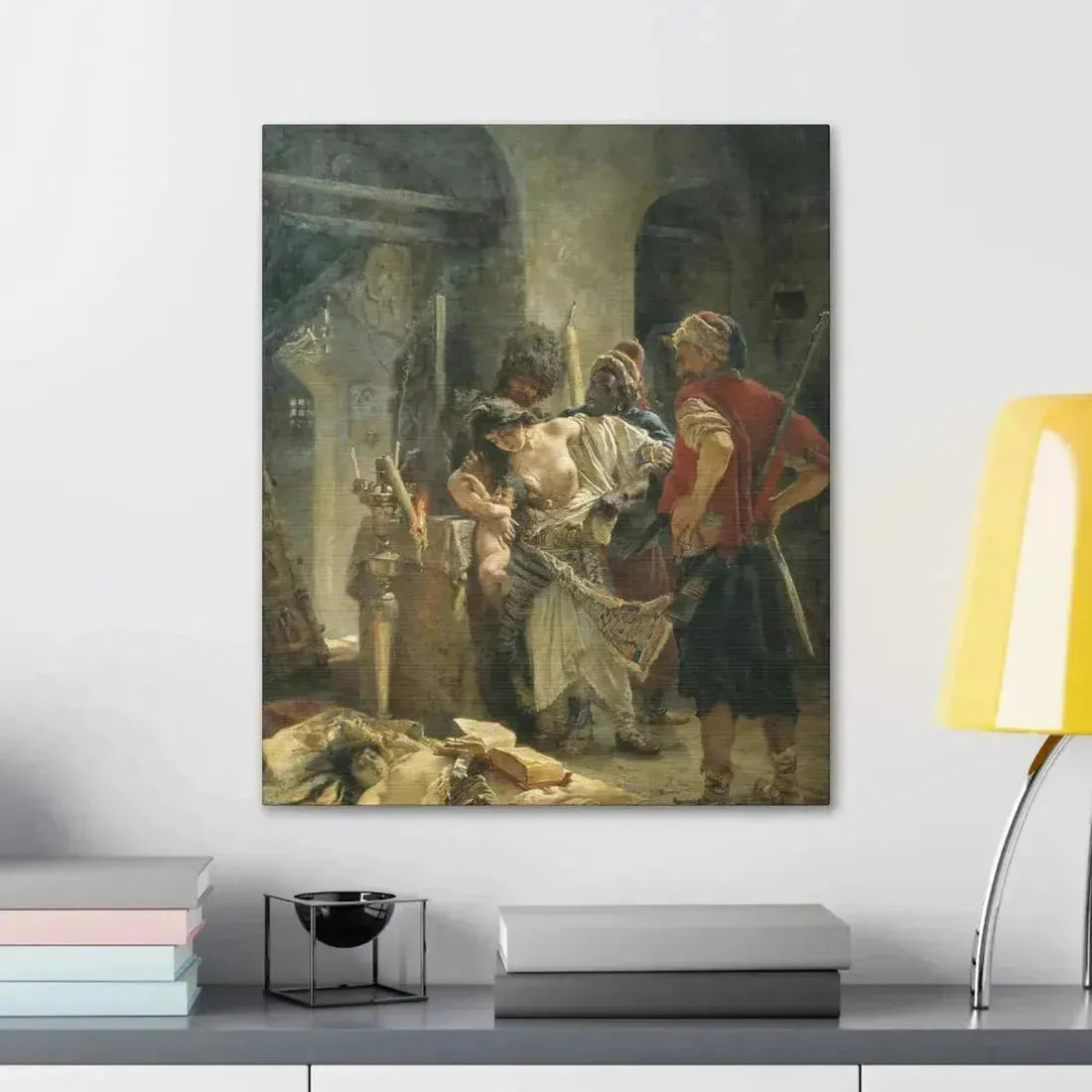 Konstantin Makovsky (1839-1915) The Bulgarian Martyresses - Canvas Wall Art - The Sticker Space