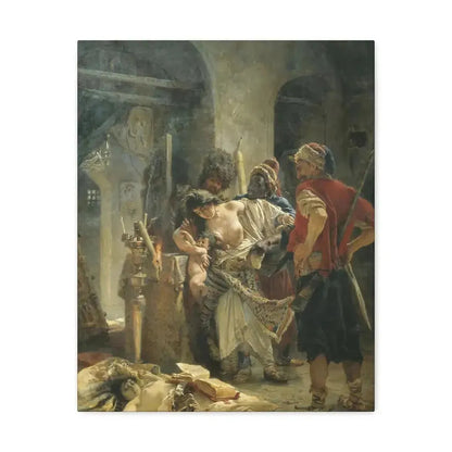 Konstantin Makovsky (1839-1915) The Bulgarian Martyresses - Canvas Wall Art - The Sticker Space