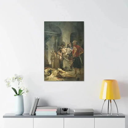 Konstantin Makovsky (1839-1915) The Bulgarian Martyresses - Canvas Wall Art - The Sticker Space