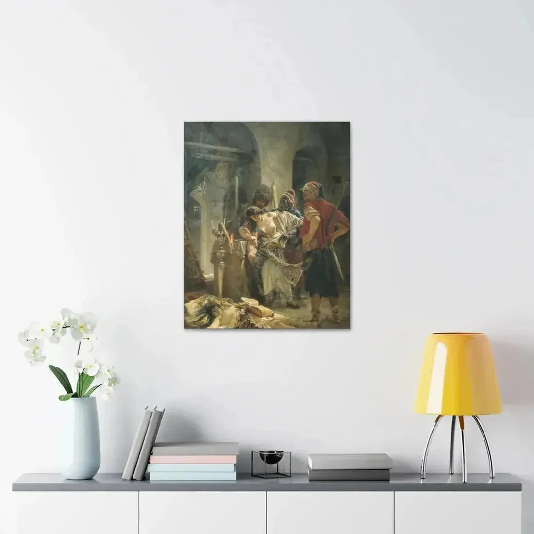 Konstantin Makovsky (1839-1915) The Bulgarian Martyresses - Canvas Wall Art - The Sticker Space