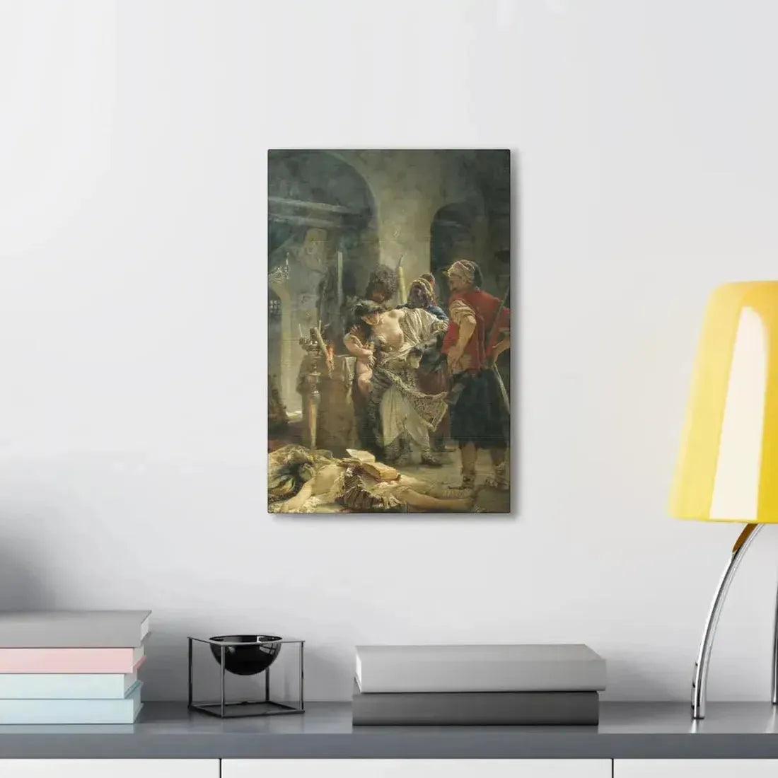 Konstantin Makovsky (1839-1915) The Bulgarian Martyresses - Canvas Wall Art - The Sticker Space