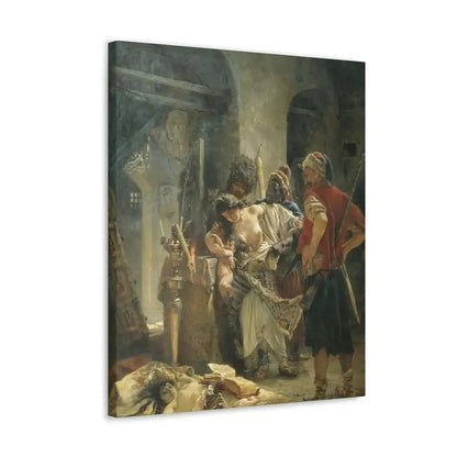 Konstantin Makovsky (1839-1915) The Bulgarian Martyresses - Canvas Wall Art - The Sticker Space