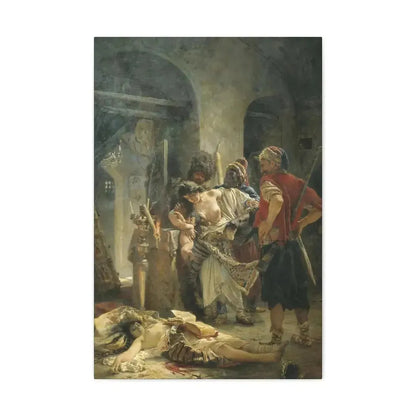 Konstantin Makovsky (1839-1915) The Bulgarian Martyresses - Canvas Wall Art - The Sticker Space
