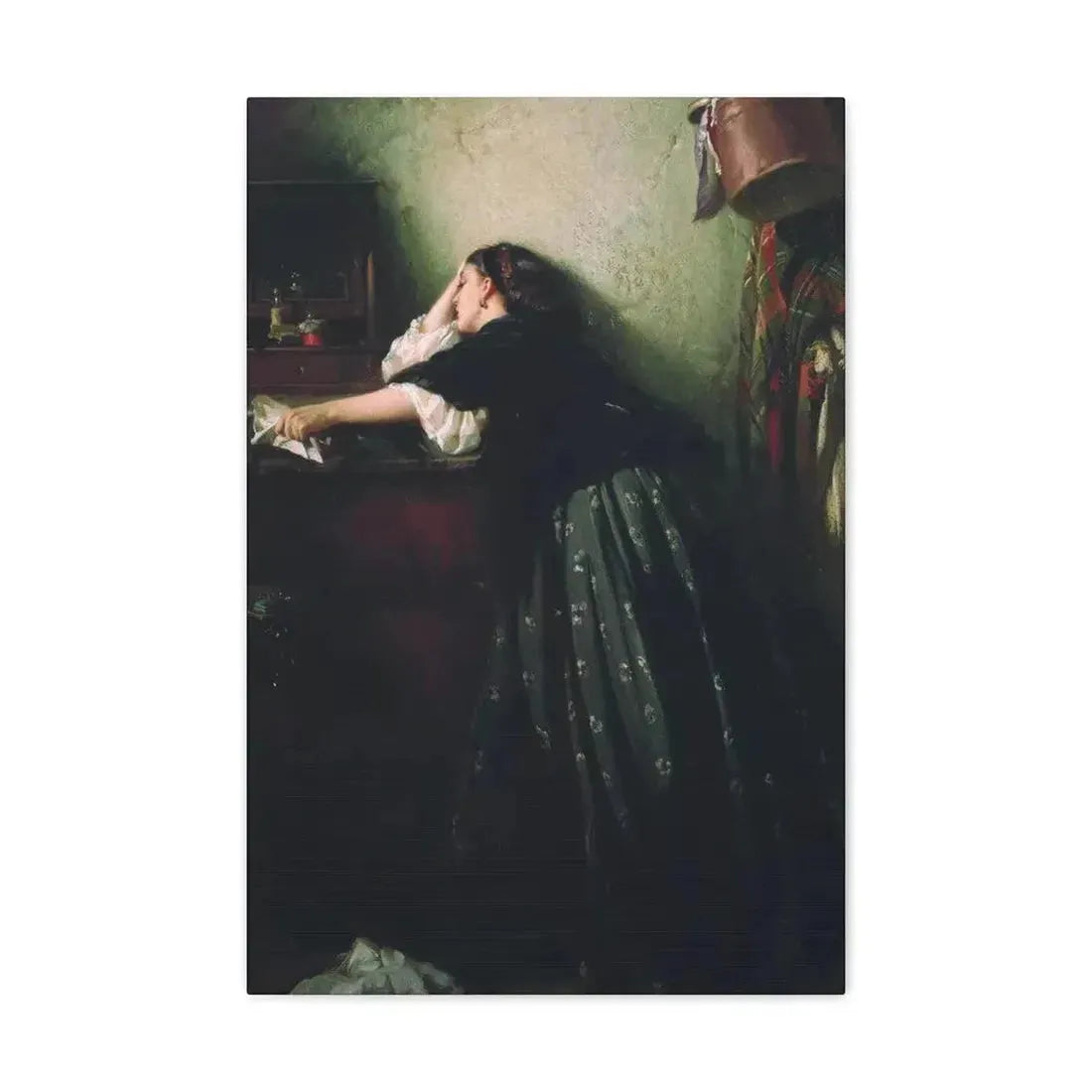 Konstantin Makovsky (1839-1915) The Widow - Canvas Wall Art 16″ x 24″ 1.25" - The Sticker Space