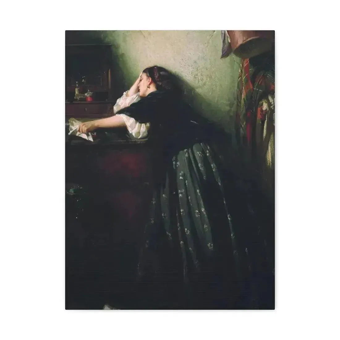 Konstantin Makovsky (1839-1915) The Widow - Canvas Wall Art 18″ x 24″ 1.25" - The Sticker Space