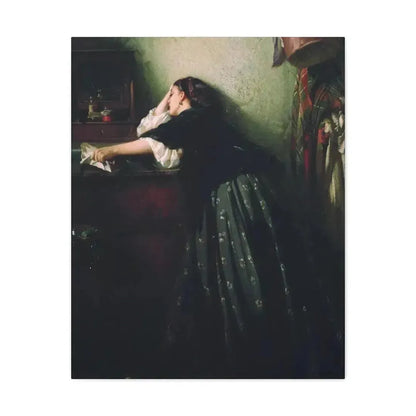 Konstantin Makovsky (1839-1915) The Widow - Canvas Wall Art 24″ x 30″ 1.25" - The Sticker Space