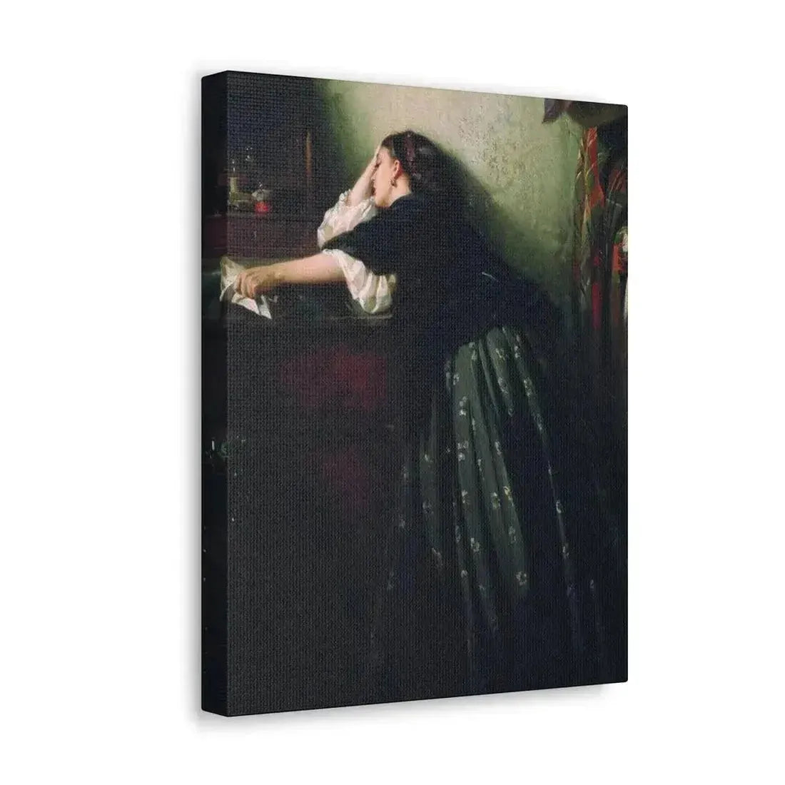 Konstantin Makovsky (1839-1915) The Widow - Canvas Wall Art - The Sticker Space