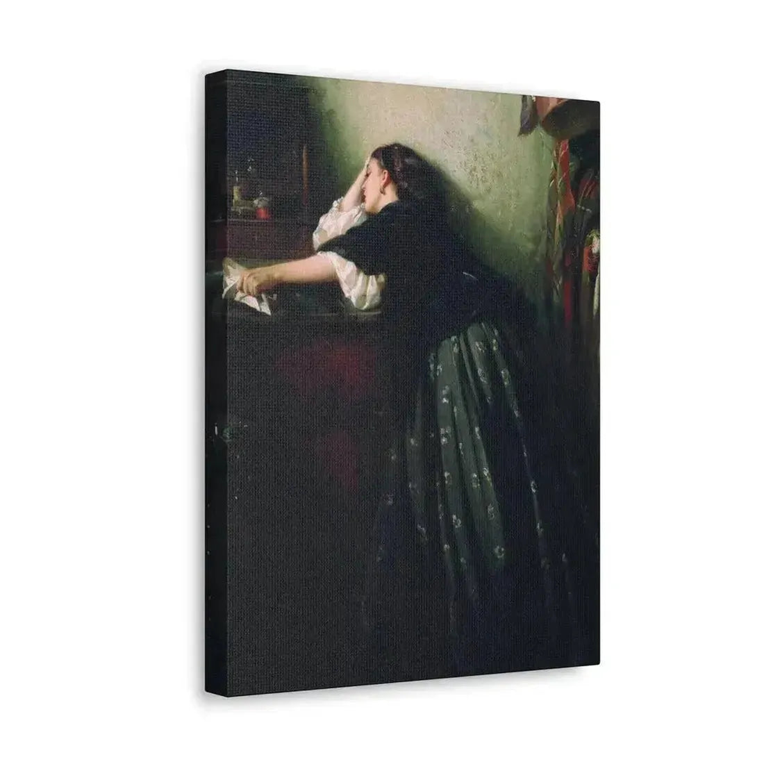 Konstantin Makovsky (1839-1915) The Widow - Canvas Wall Art - The Sticker Space