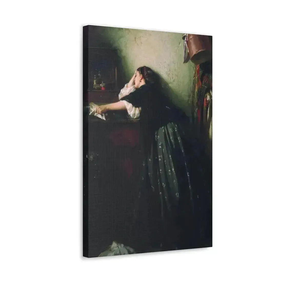 Konstantin Makovsky (1839-1915) The Widow - Canvas Wall Art - The Sticker Space