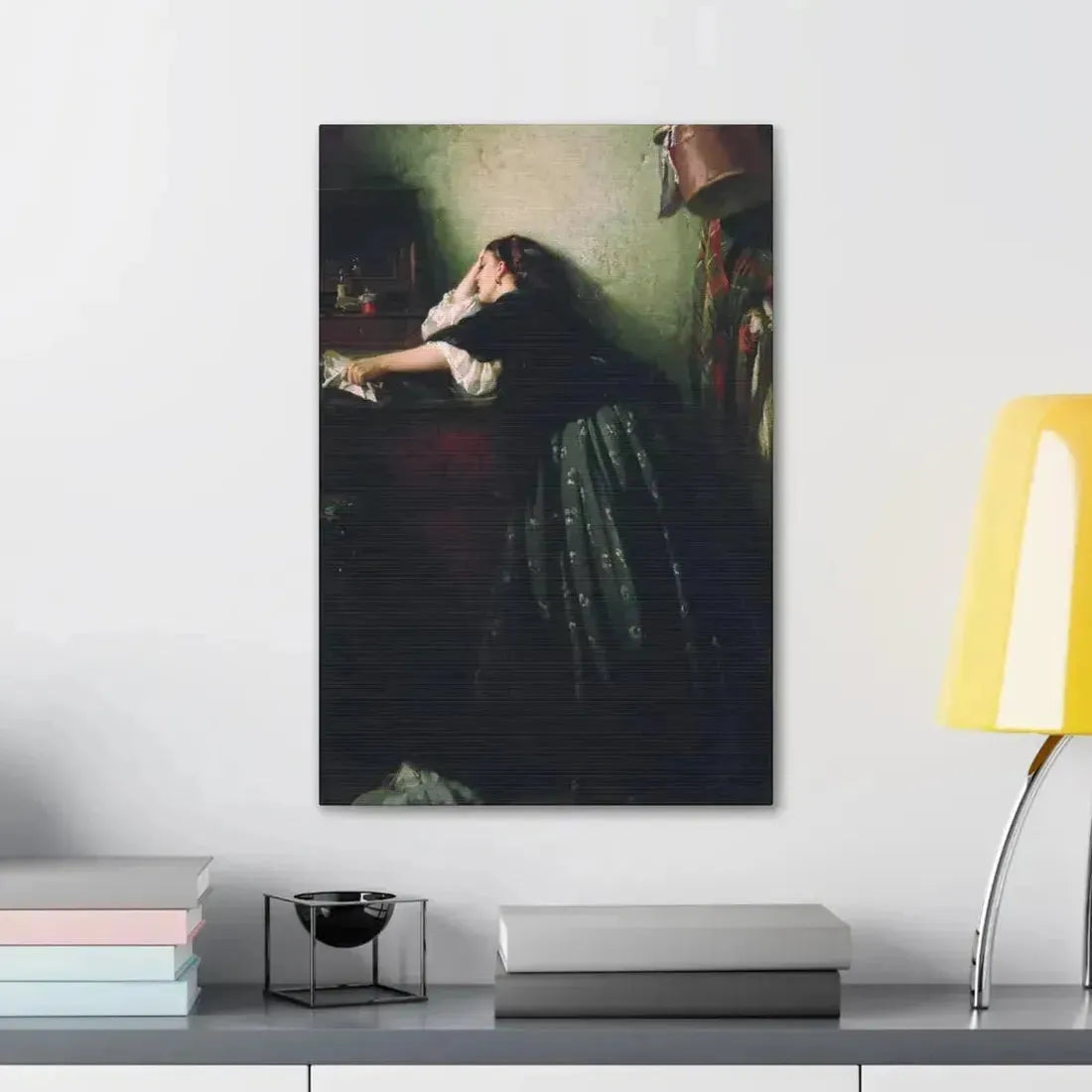 Konstantin Makovsky (1839-1915) The Widow - Canvas Wall Art - The Sticker Space