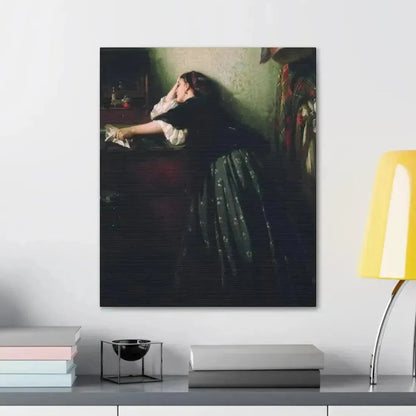 Konstantin Makovsky (1839-1915) The Widow - Canvas Wall Art - The Sticker Space