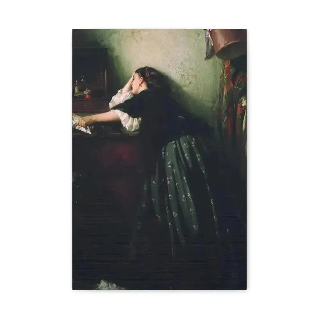 Konstantin Makovsky (1839-1915) The Widow - Canvas Wall Art - The Sticker Space